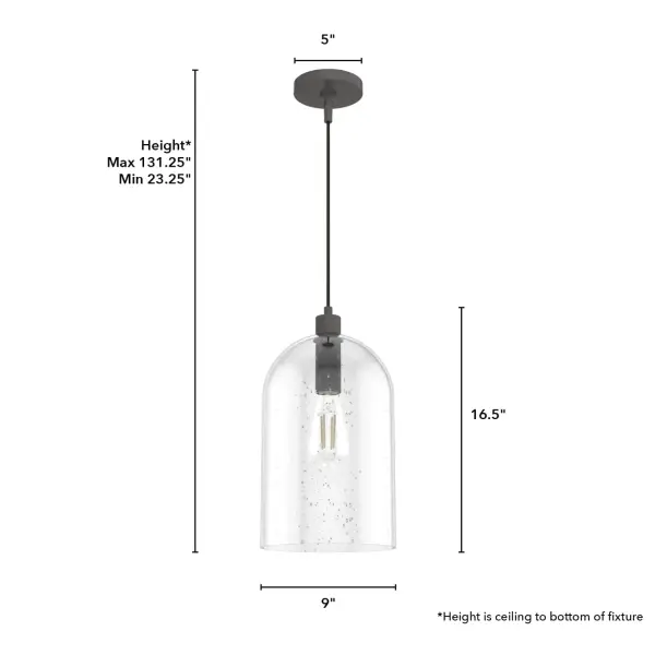 Lochemeade One Light Pendant in Alturas Gold - Image 11