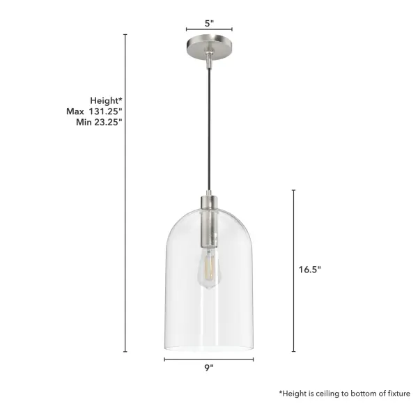 Lochemeade One Light Pendant in Alturas Gold - Image 12