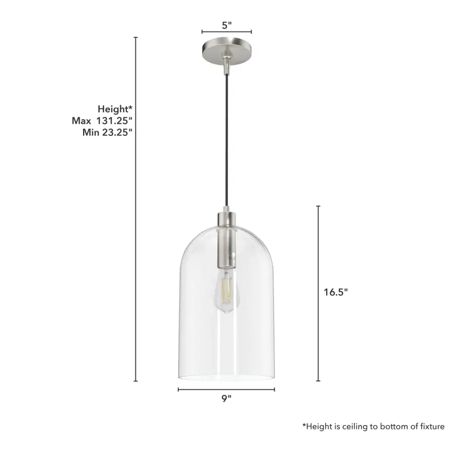 Lochemeade One Light Pendant in Alturas Gold - Image 12