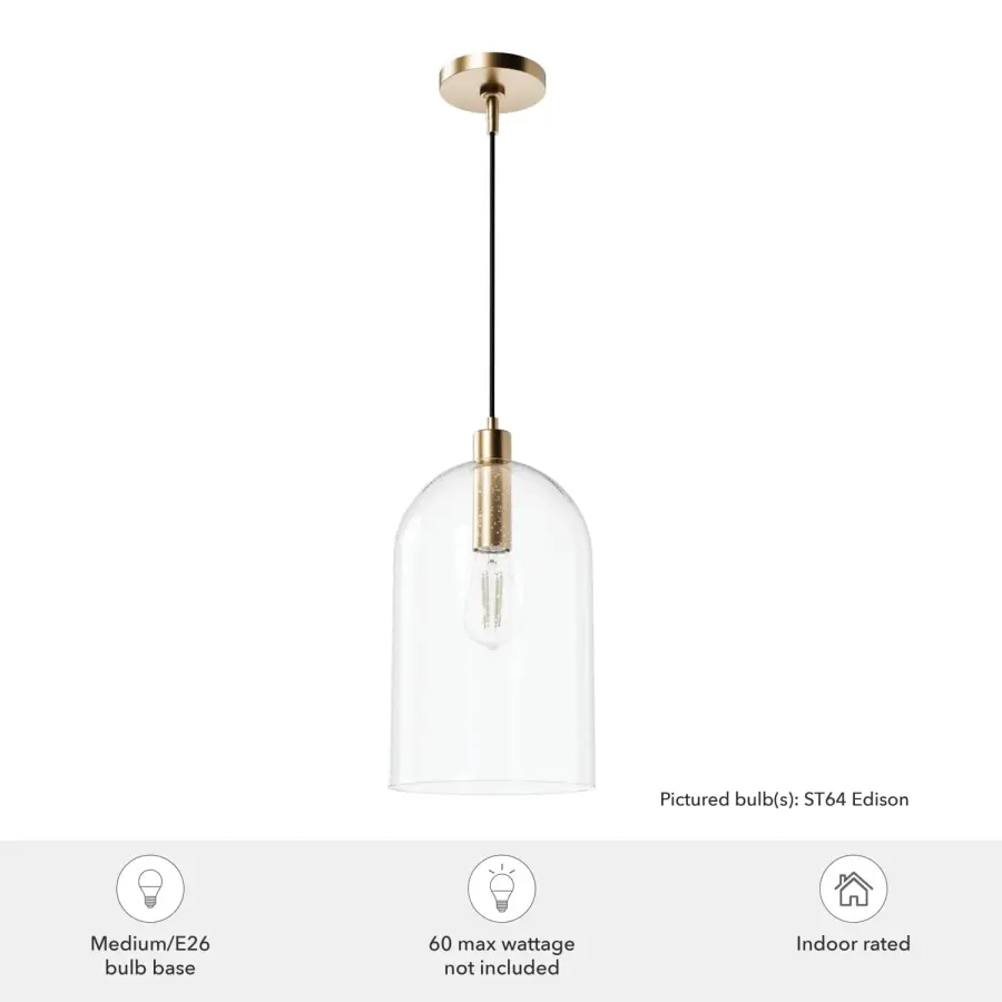 Lochemeade One Light Pendant in Alturas Gold - Image 7