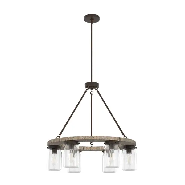 Devon Park 6-Light Chandelier in Brushed Nickel - Image 13