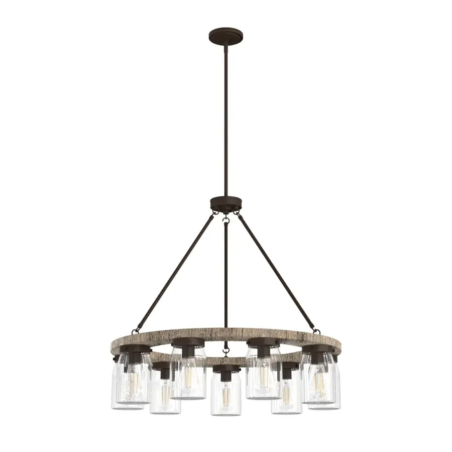 Devon Park 9-Light Chandelier in Brushed Nickel - Image 12