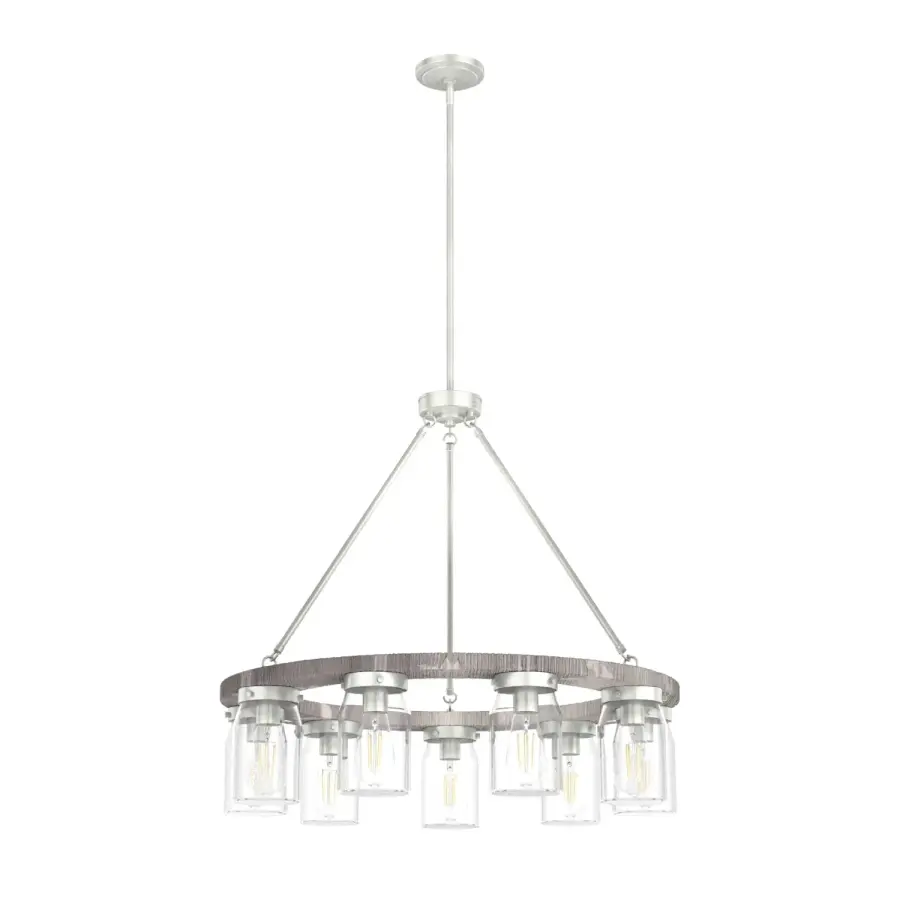 Devon Park 9-Light Chandelier in Brushed Nickel - Image 13