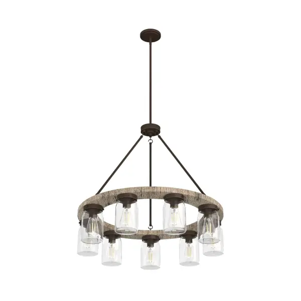 Devon Park 9-Light Chandelier in Brushed Nickel - Image 14