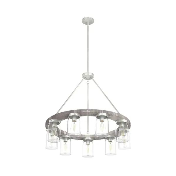 Devon Park 9-Light Chandelier in Brushed Nickel - Image 15