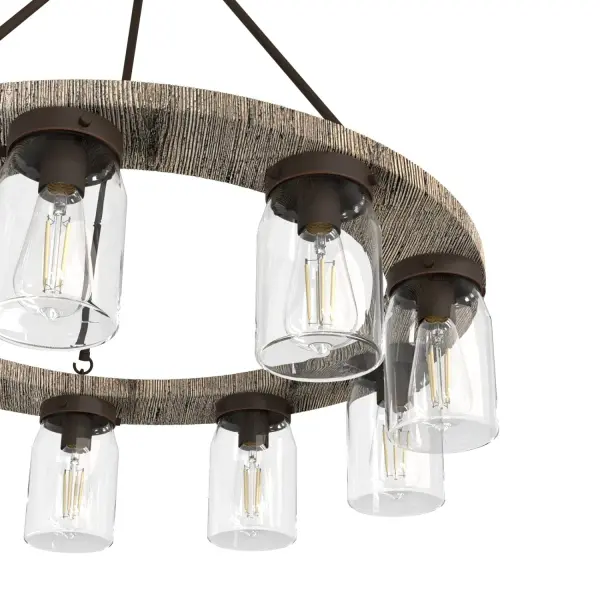 Devon Park 9-Light Chandelier in Brushed Nickel - Image 16