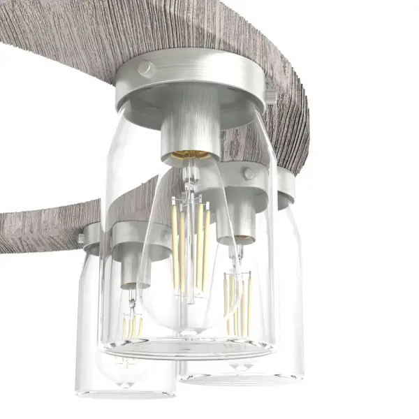 Devon Park 9-Light Chandelier in Brushed Nickel - Image 19