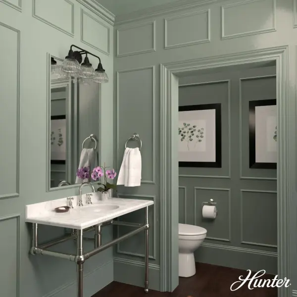 Cypress Grove 3-Light Bathroom Vanity in Natural Black Iron - Image 6