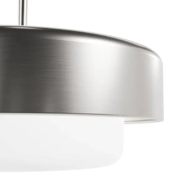 Station Two Light Pendant in Brushed Nickel - Image 14