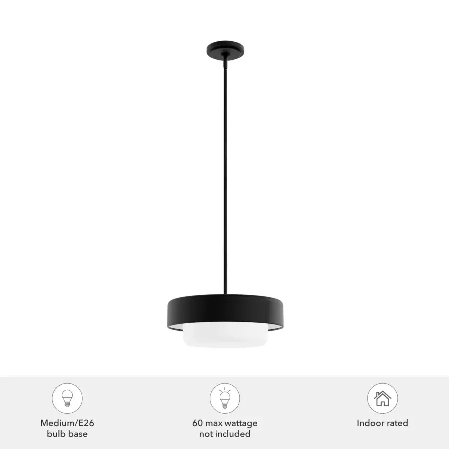 Station Two Light Pendant in Brushed Nickel - Image 6