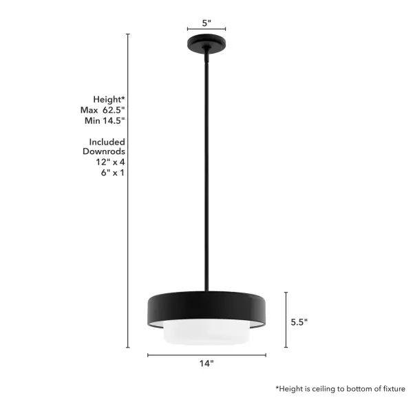 Station Two Light Pendant in Brushed Nickel - Image 8