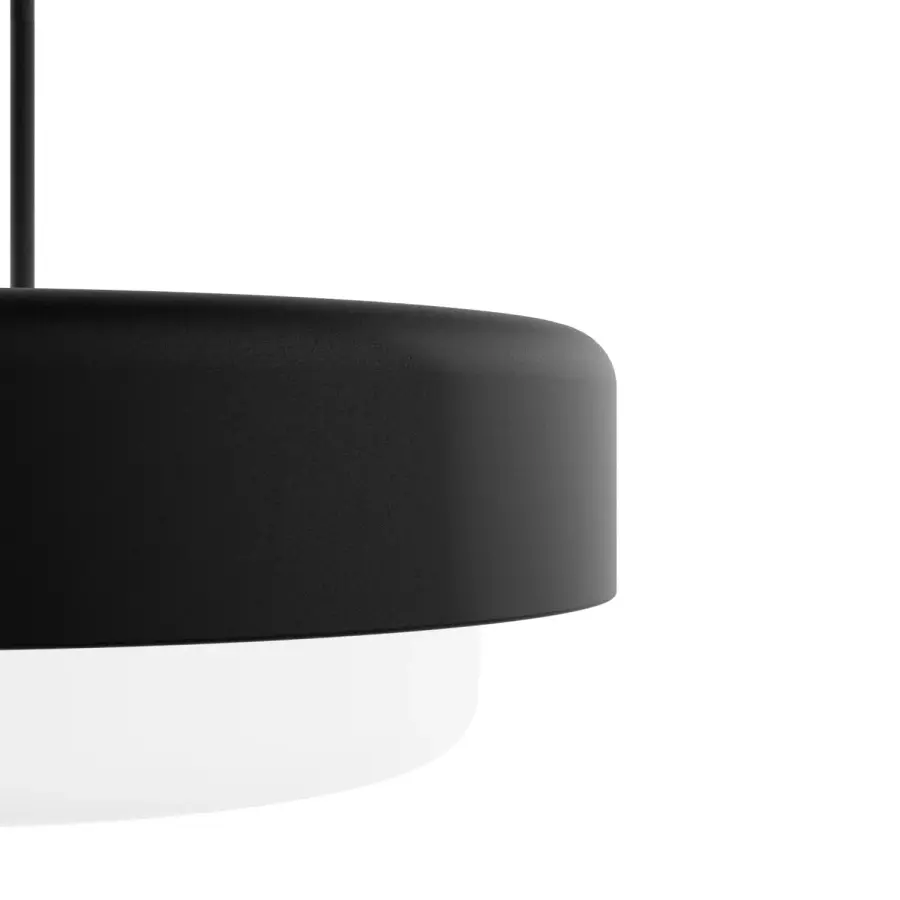 Station Four Light Pendant in Natural Black Iron - Image 8