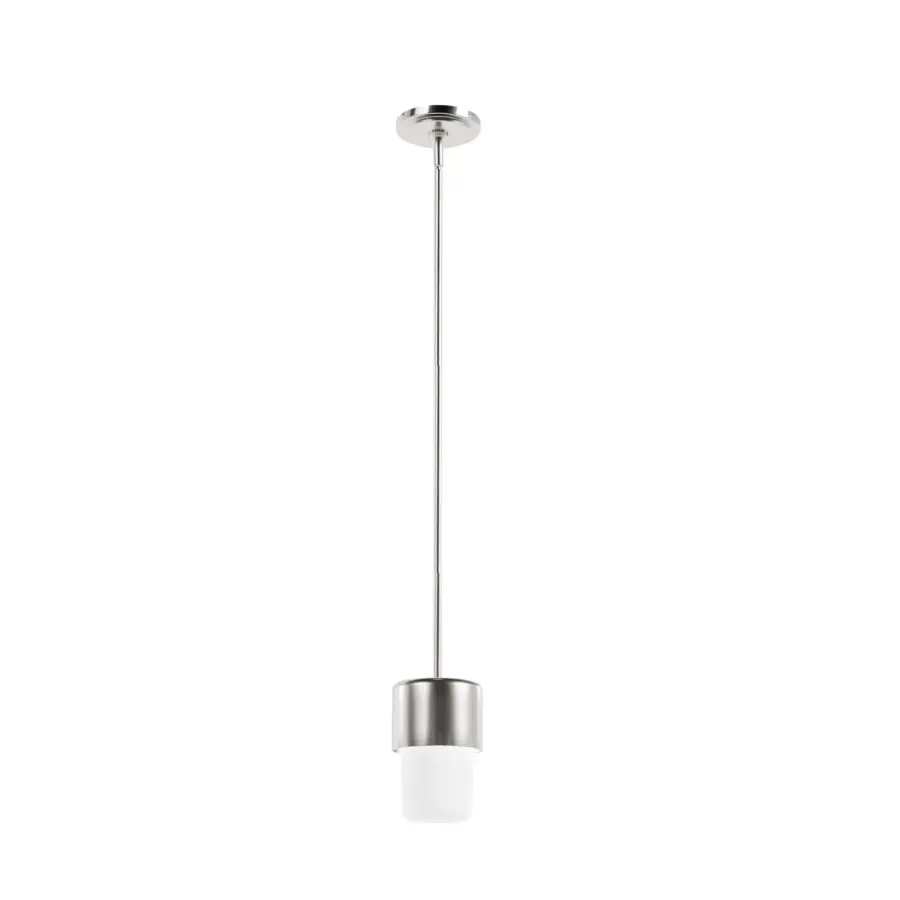 Station One Light Mini Pendant in Brushed Nickel - Image 12