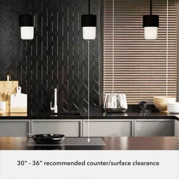 Station One Light Mini Pendant in Brushed Nickel - Image 10