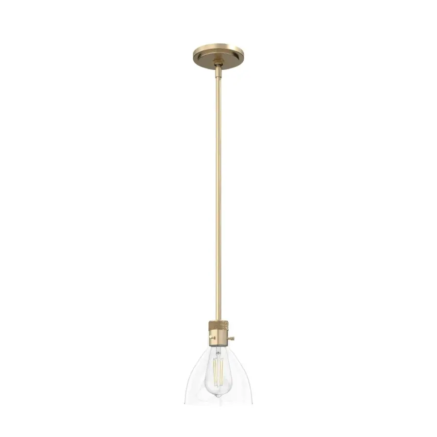 Van Nuys One Light Pendant in Alturas Gold - Image 1
