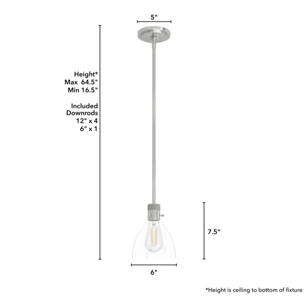 Van Nuys One Light Pendant in Alturas Gold - Image 8