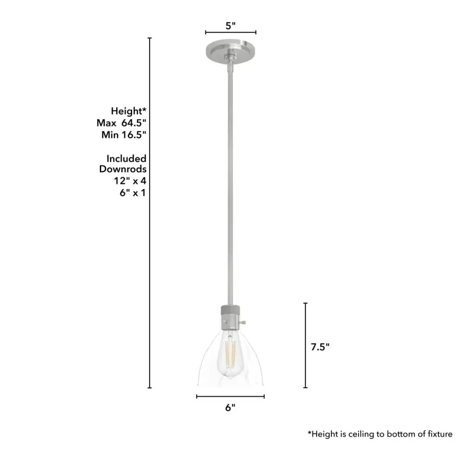 Van Nuys One Light Pendant in Alturas Gold - Image 8
