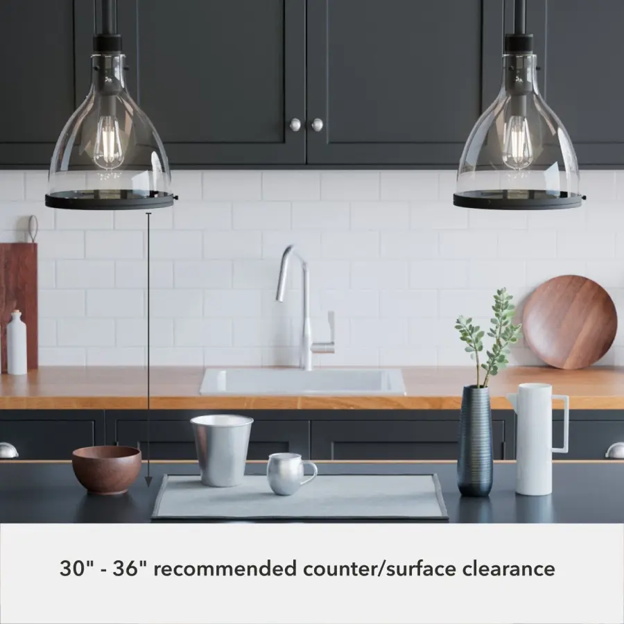 Van Nuys One Light Pendant in Matte Black - Image 14