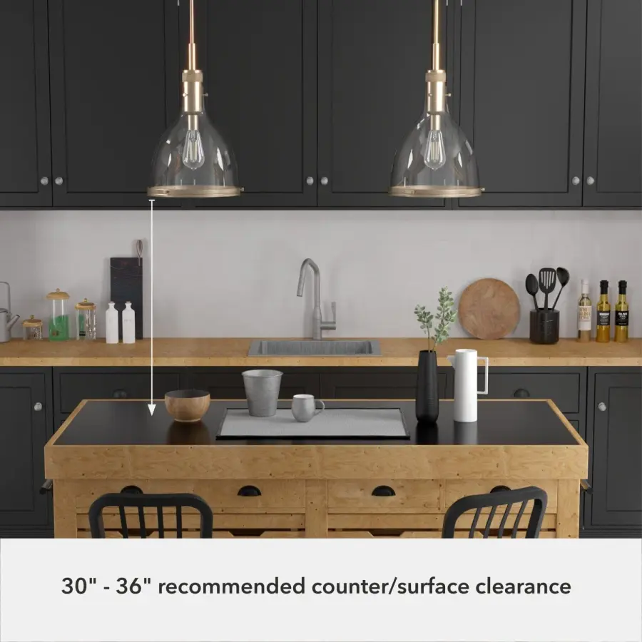 Van Nuys One Light Pendant in Matte Black - Image 15