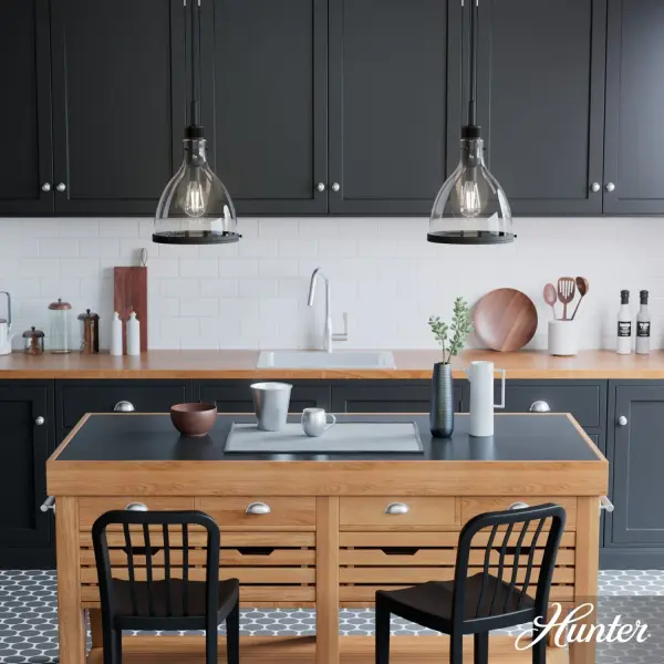 Van Nuys One Light Pendant in Matte Black - Image 5
