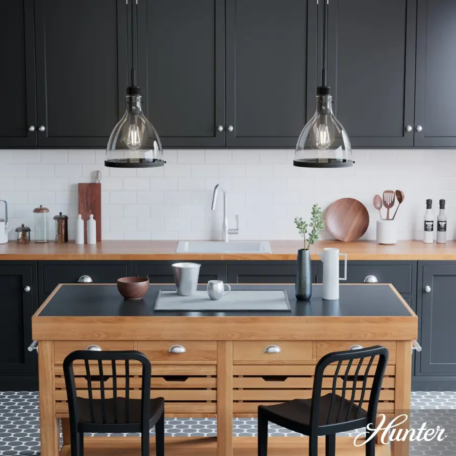 Van Nuys One Light Pendant in Matte Black - Image 5