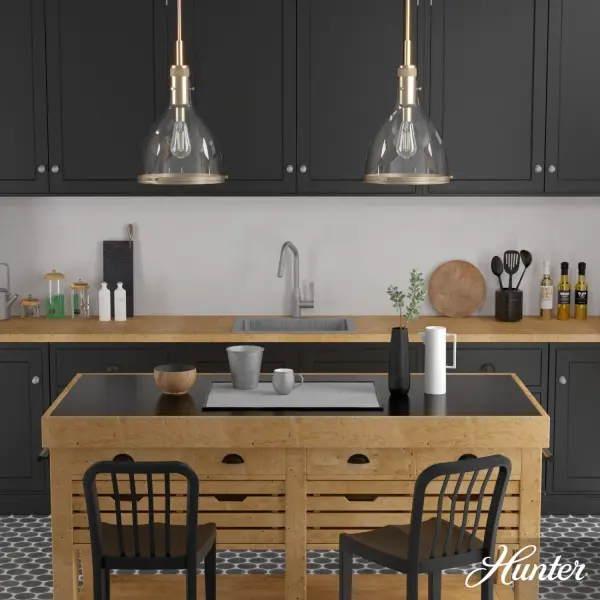 Van Nuys One Light Pendant in Matte Black - Image 6