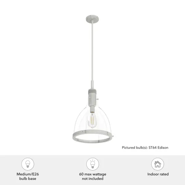 Van Nuys One Light Pendant in Matte Black - Image 7