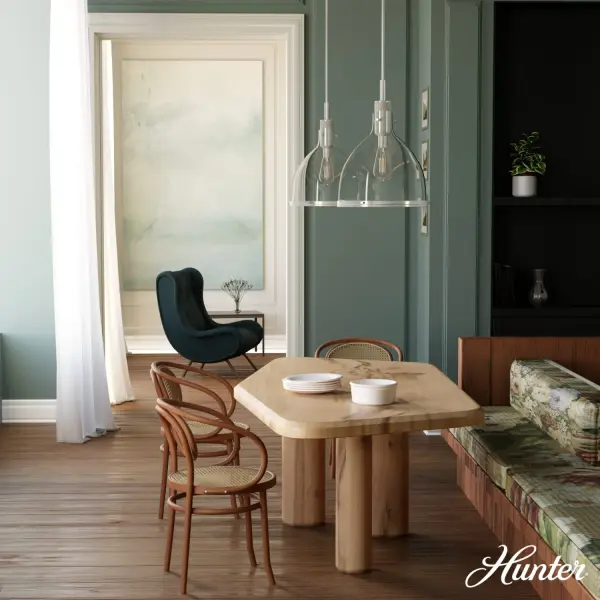 Van Nuys One Light Pendant in Matte Black - Image 5