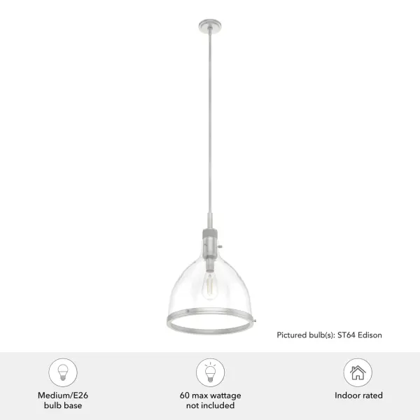 Van Nuys One Light Pendant in Matte Black - Image 8