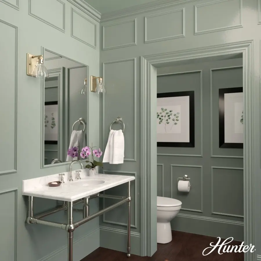 Van Nuys One Light Wall Sconce in Alturas Gold - Image 2