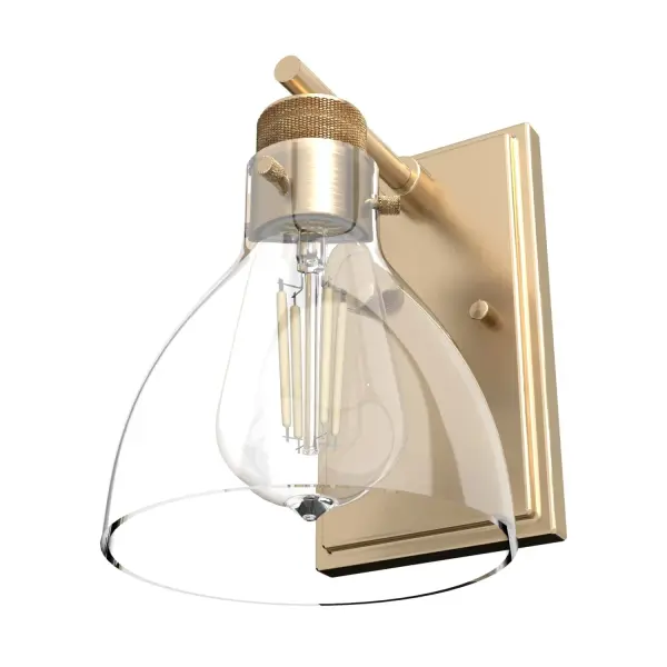 Van Nuys One Light Wall Sconce in Alturas Gold - Image 7