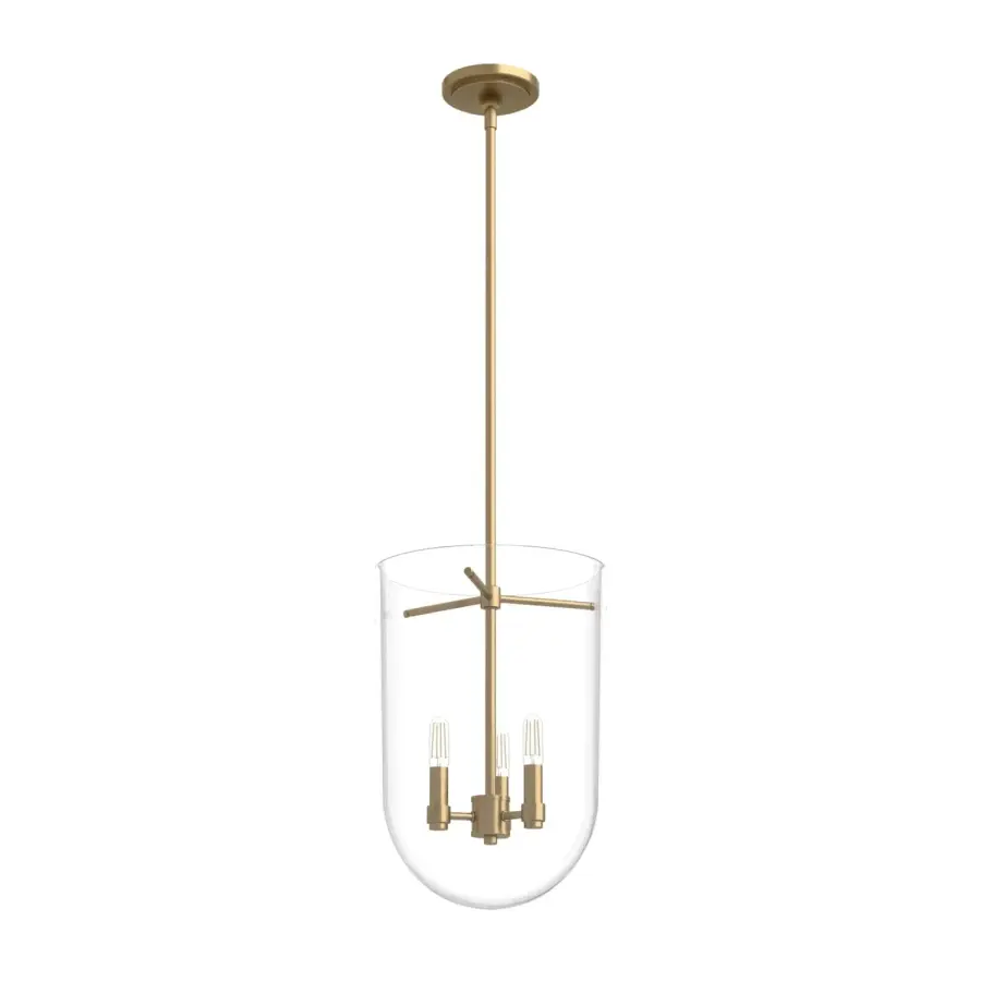 Sacha Three Light Pendant in Alturas Gold - Image 12