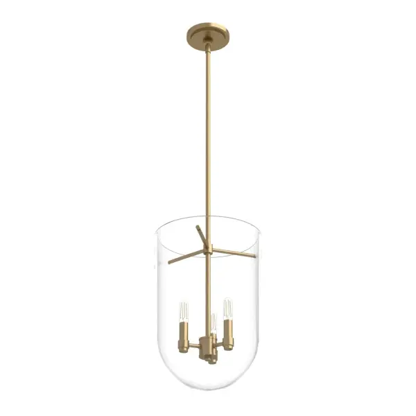 Sacha Three Light Pendant in Alturas Gold - Image 14