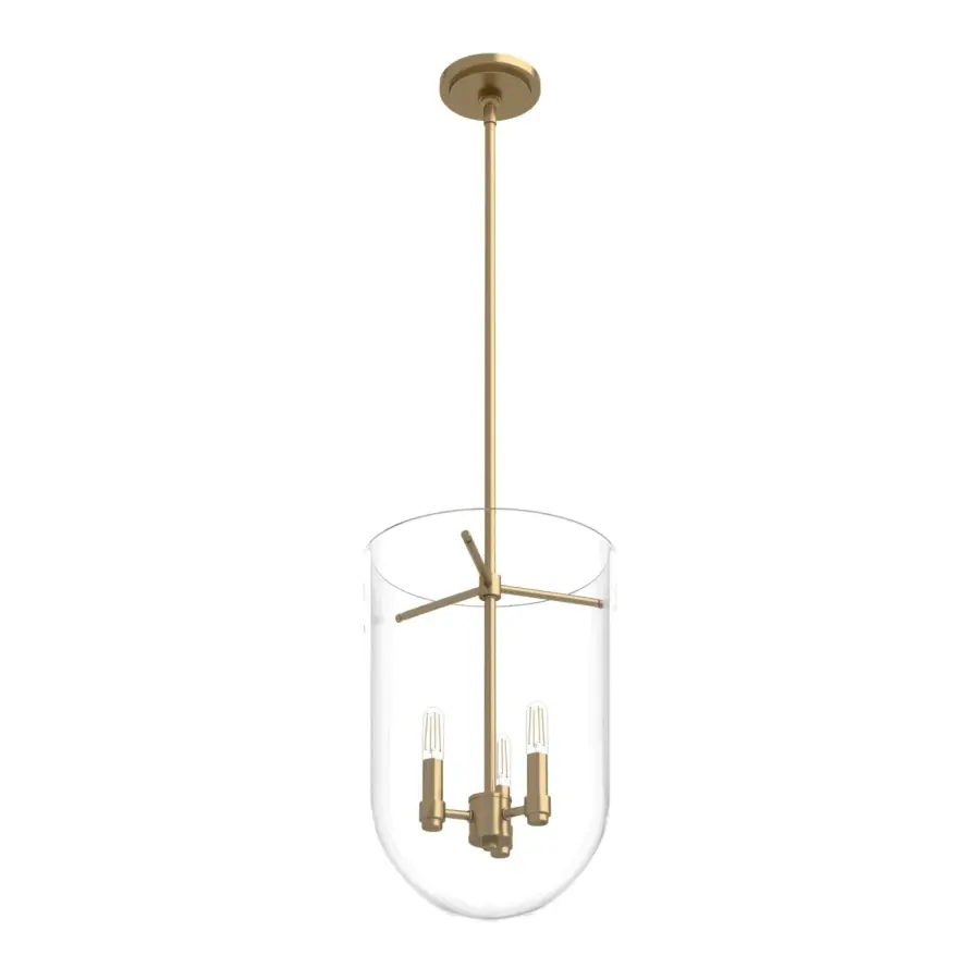 Sacha Three Light Pendant in Alturas Gold - Image 14
