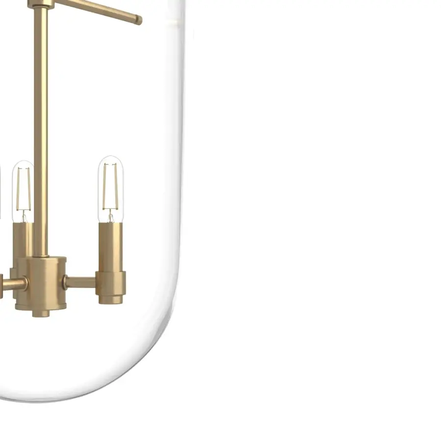 Sacha Three Light Pendant in Alturas Gold - Image 16