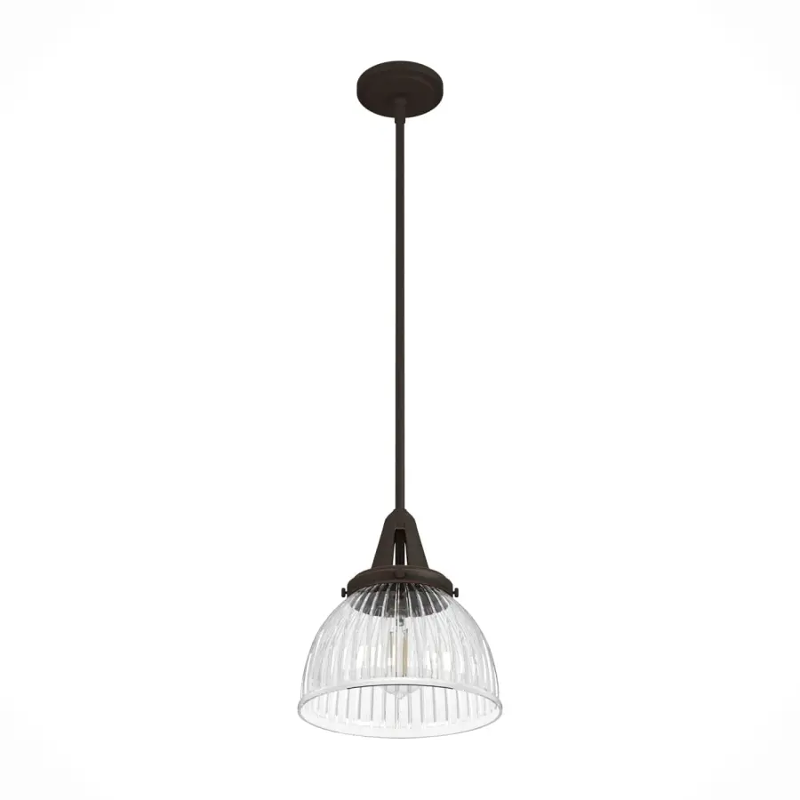 Cypress Grove One Light Pendant in Natural Black Iron - Image 21