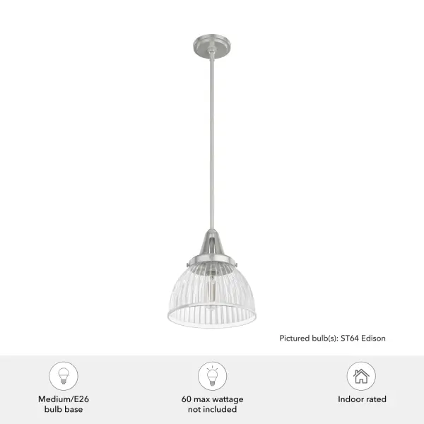 Cypress Grove One Light Pendant in Natural Black Iron - Image 9