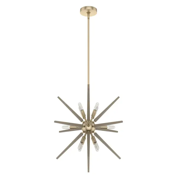 Jupiter Star 12-Light Pendant in Alturas Gold - Image 7