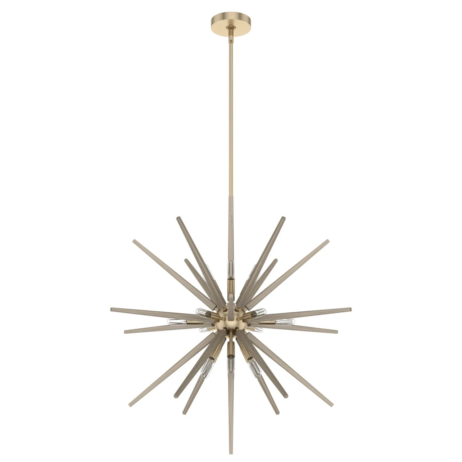 Jupiter Star 18-Light Pendant in Alturas Gold