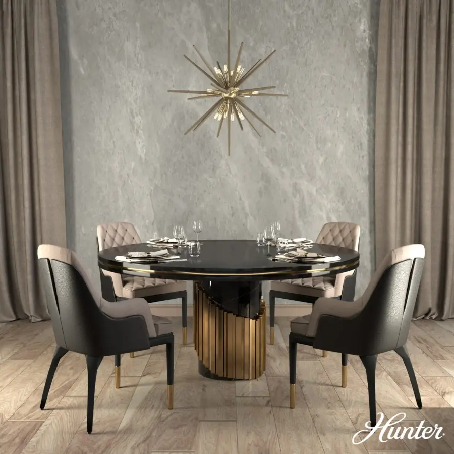Jupiter Star 18-Light Pendant in Alturas Gold - Image 2