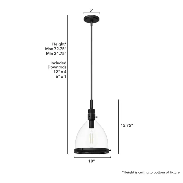 Van Nuys One Light Pendant in Brushed Nickel - Image 11