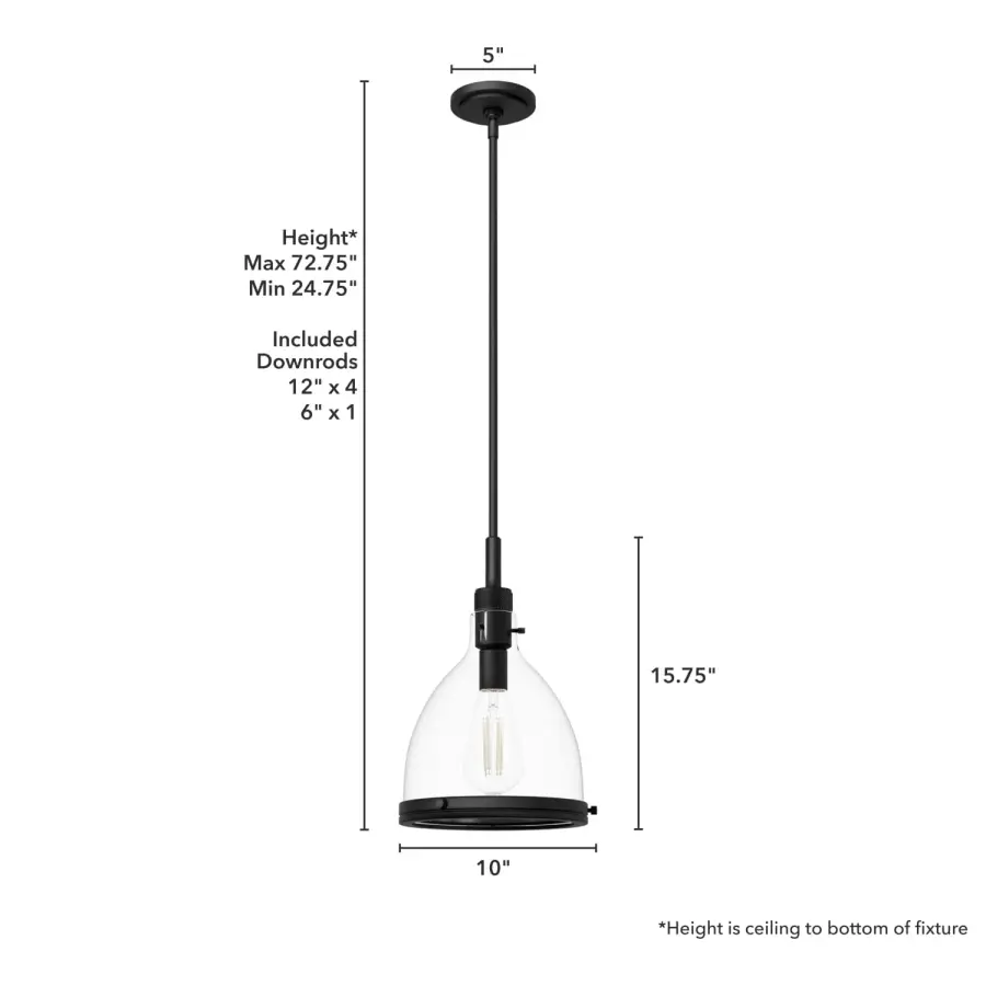 Van Nuys One Light Pendant in Brushed Nickel - Image 11
