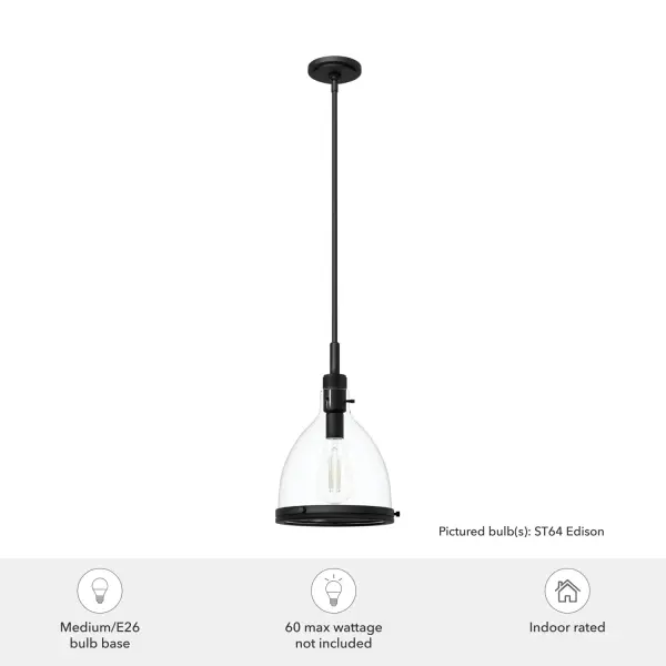 Van Nuys One Light Pendant in Brushed Nickel - Image 8