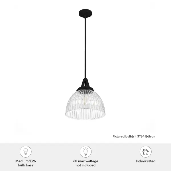 Cypress Grove One Light Pendant in Onyx Bengal - Image 8