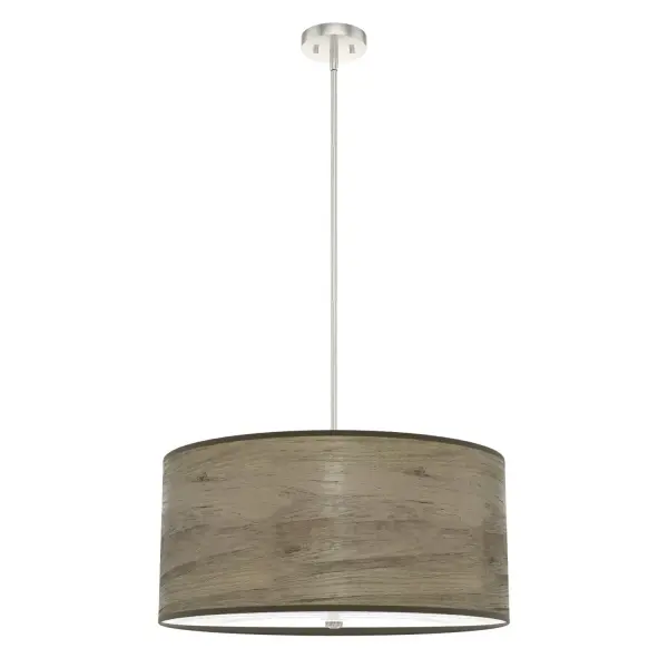 Modernize your new mid-century design with flair. The Solhaven 4 light pendant embraces a refined design aesthetic perfect in a dining space, office, or living room. This fixture will be a classy complement to your d&eacute:cor. Our Solhaven collection has many sizes to mix and match anywhere you need extra lighting and style! Rated for indoor use only Requires 4 E26 bulbs. Bulbs not included. MADE FOR INDOORS: For use in indoor spaces like kitchens, bedrooms, living rooms, dining rooms, and entryways. BULB RECOMMENDATION: Maximum 60 W per light bulb or equivalent LED bulb. Bulbs not included. PICTURED HERE: Match our image using A19 Standard light bulbs. CUSTOMIZABLE HANGING OPTIONS: With the minimum required downrod, the hanging length is 20.25 inches. When using all of the included downrod, the maximum hanging length is 68.25 inches. WARRANTY: One-year limited warranty backed by the trusted experts at Hunter.