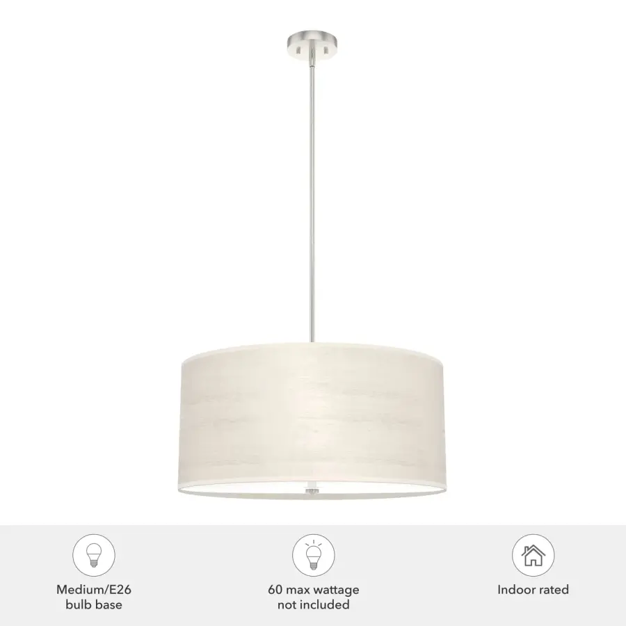 Solhaven Four Light Pendant in Bleached Alder - Image 3