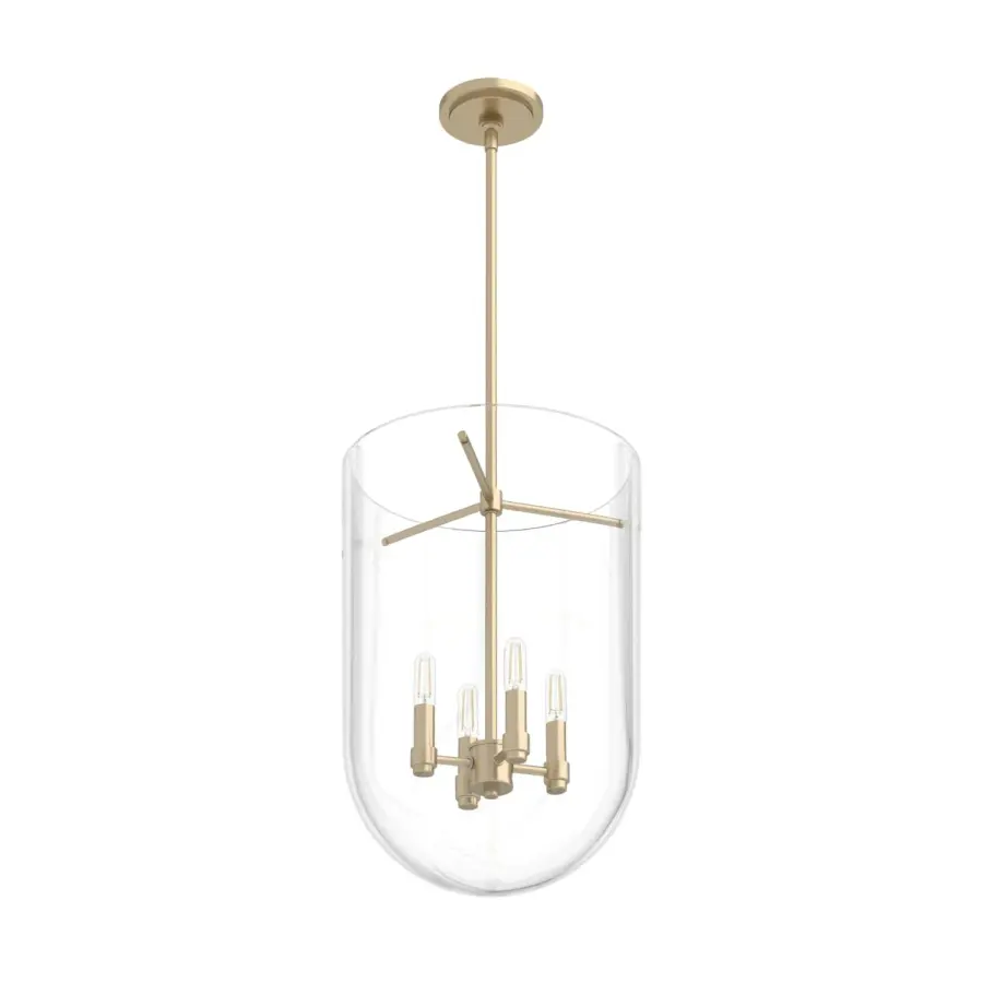 Sacha Four Light Pendant in Natural Black Iron - Image 15