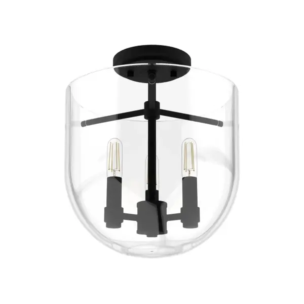 Sacha Three Light Flush Mount in Alturas Gold - Image 15