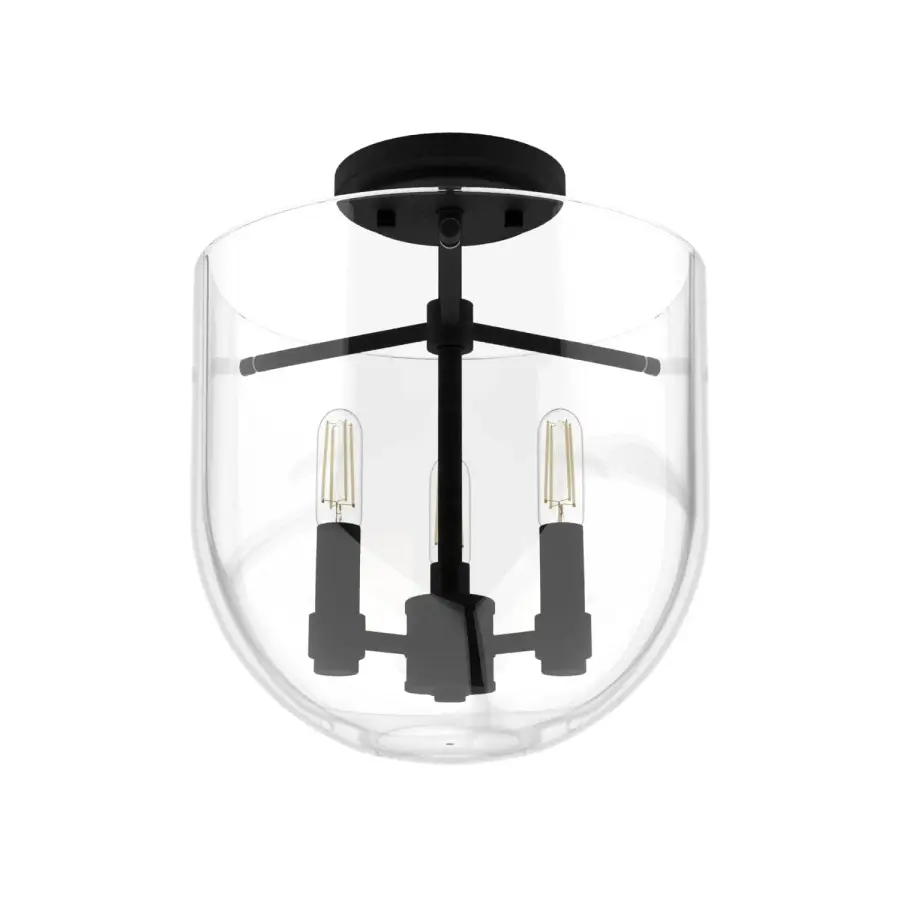 Sacha Three Light Flush Mount in Alturas Gold - Image 15