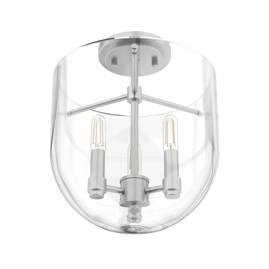 Sacha Three Light Flush Mount in Alturas Gold - Image 17